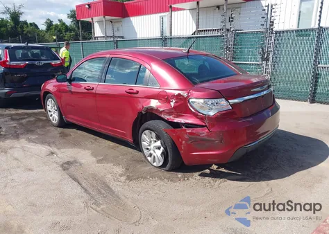 2014 Chrysler 200 Lx from USA, damaged, VIN 1C3CCBAB2EN208895